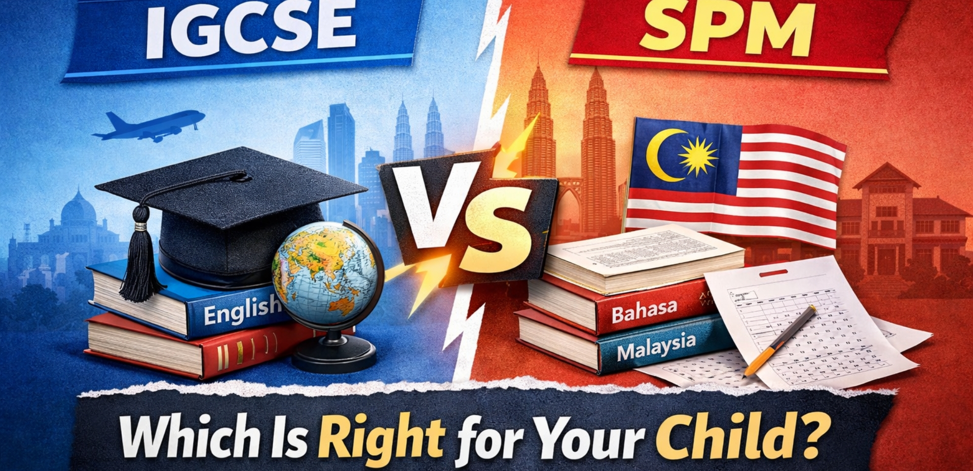 Which is better, IGCSE or SPM, for my child?