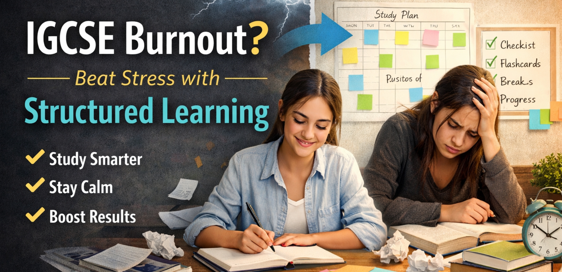 IGCSE Without Burnout: How Structured Learning Reduces Student Stress