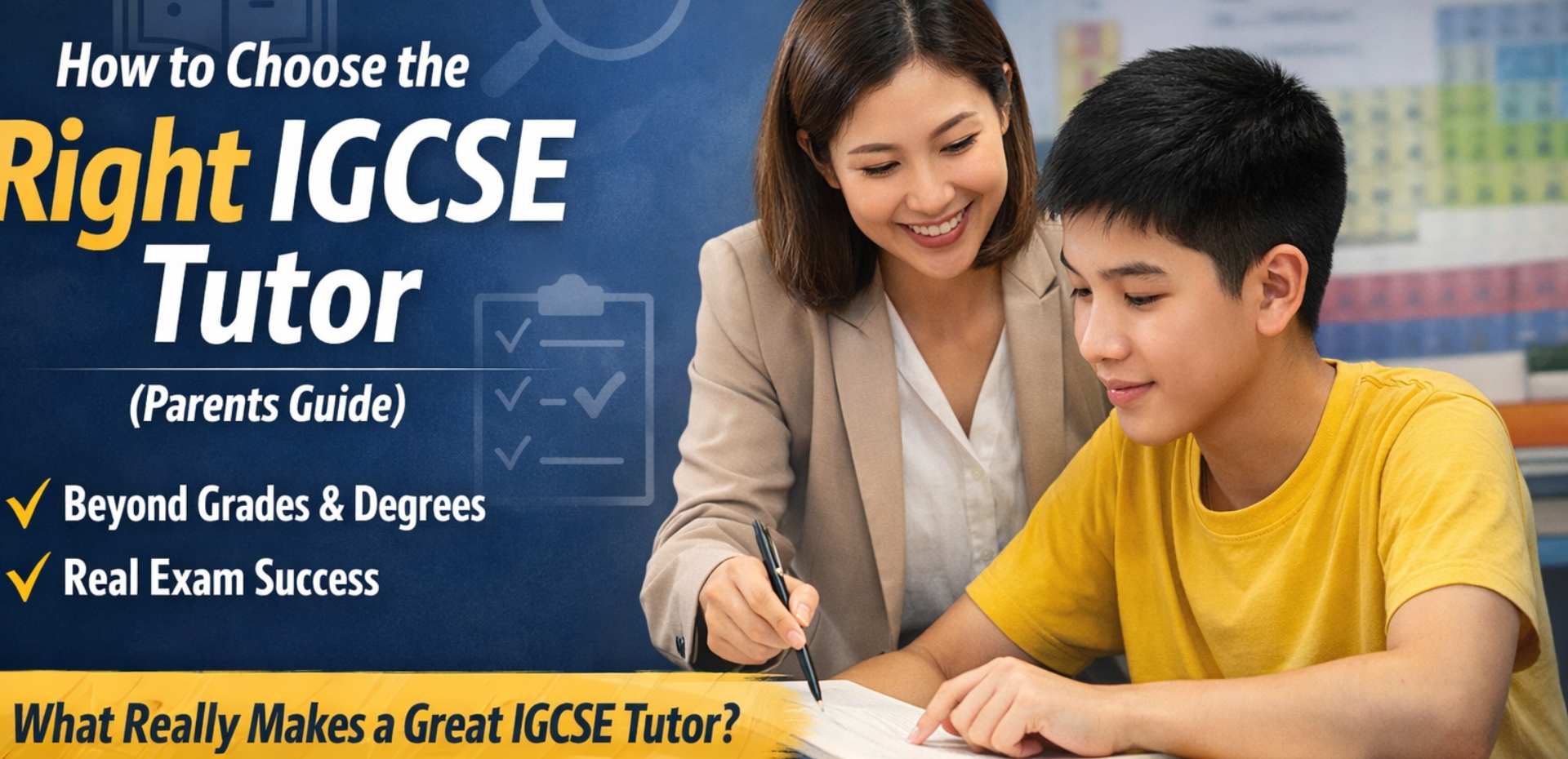 What Makes a “Good” IGCSE Teacher? (Most Parents Ask the Wrong Question)