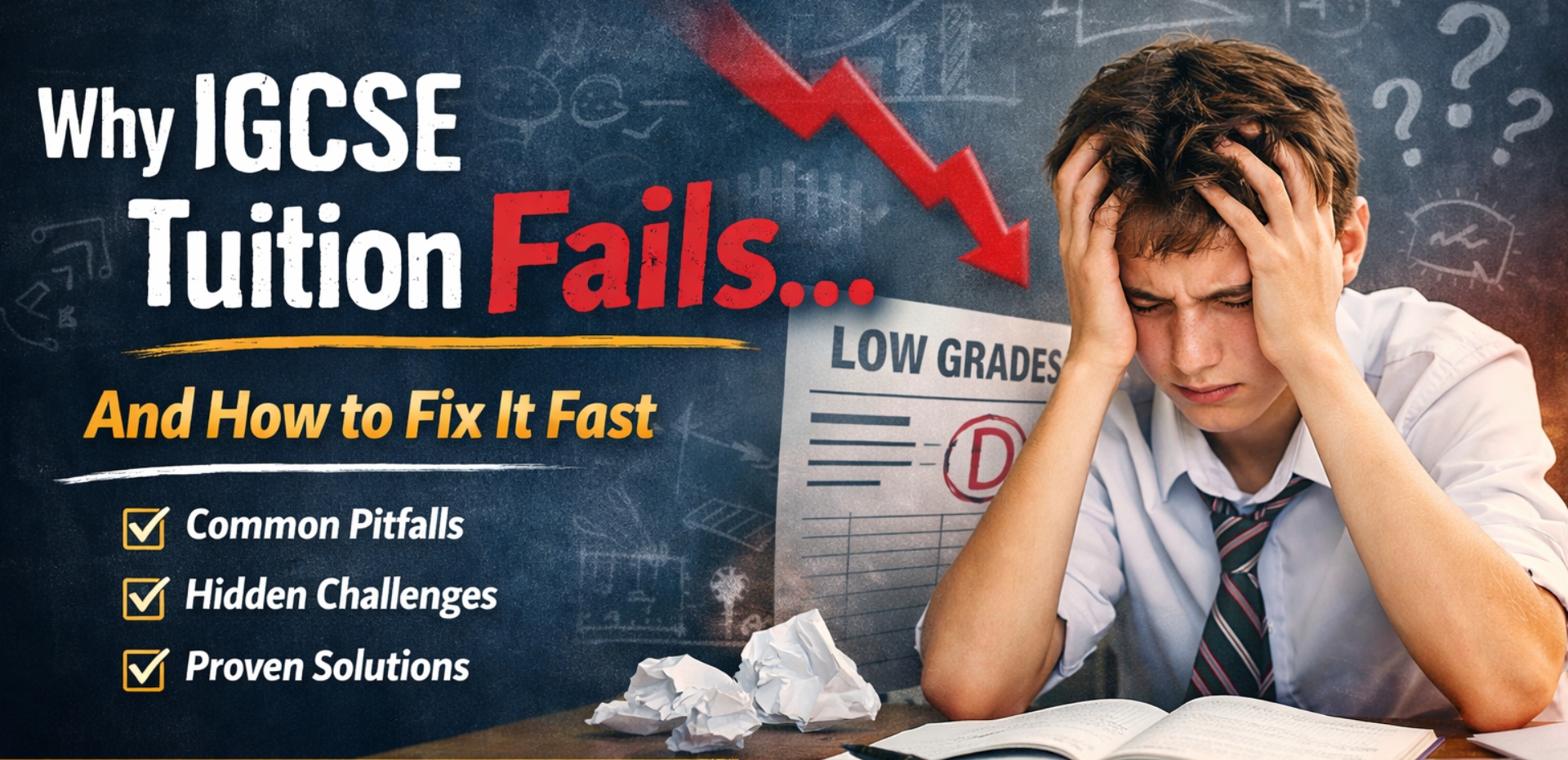 Why Some IGCSE Tuition Fails (Even When Students Attend Every Class)