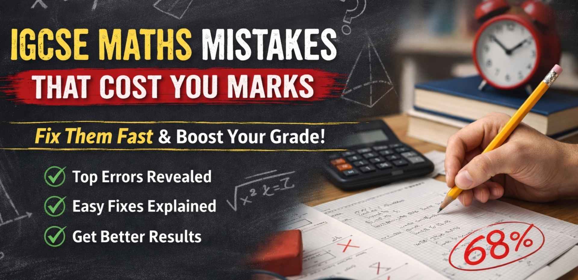 Top 5 Mistakes in IGCSE Maths (And How to Avoid Them)